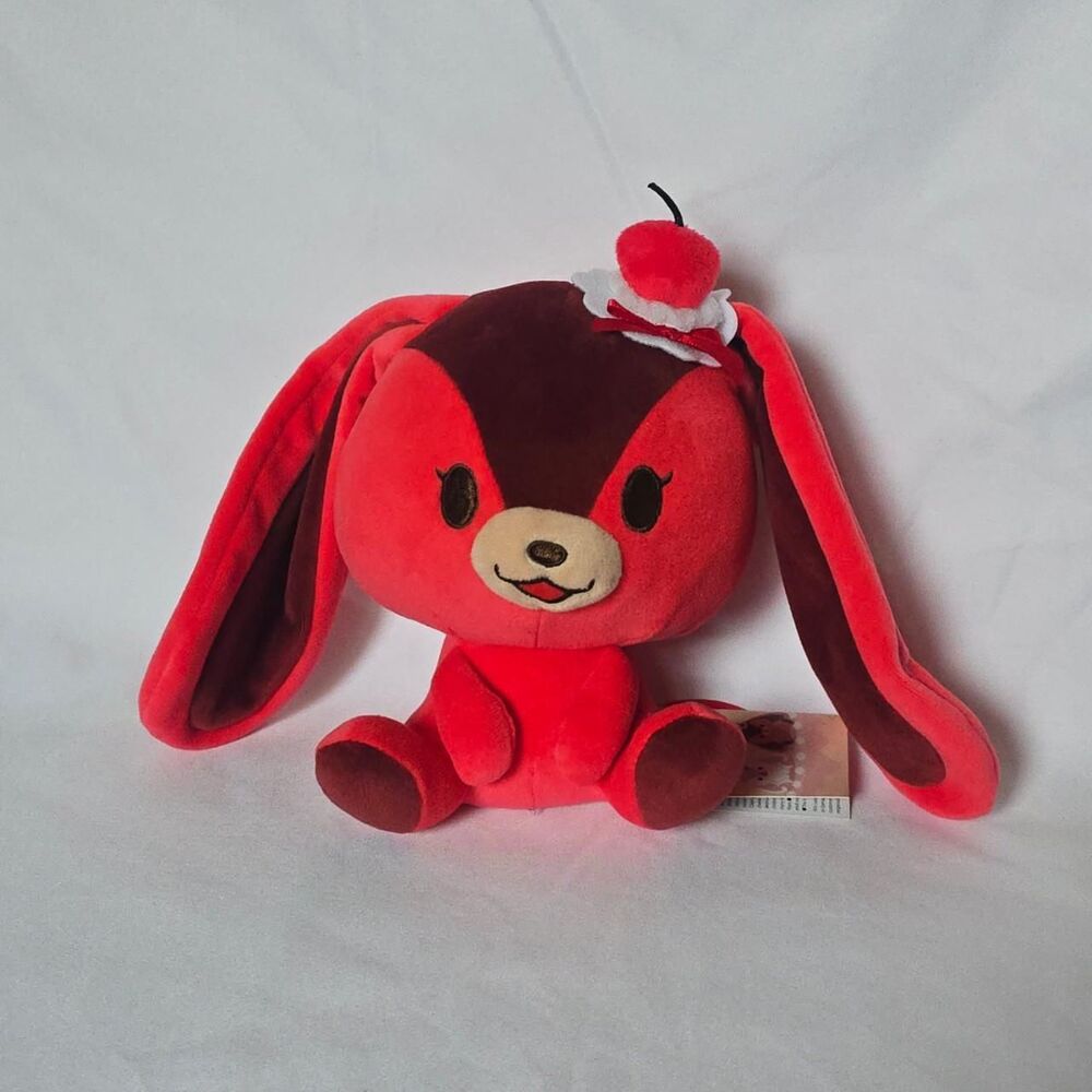 Cherry Cake Bunny Plush